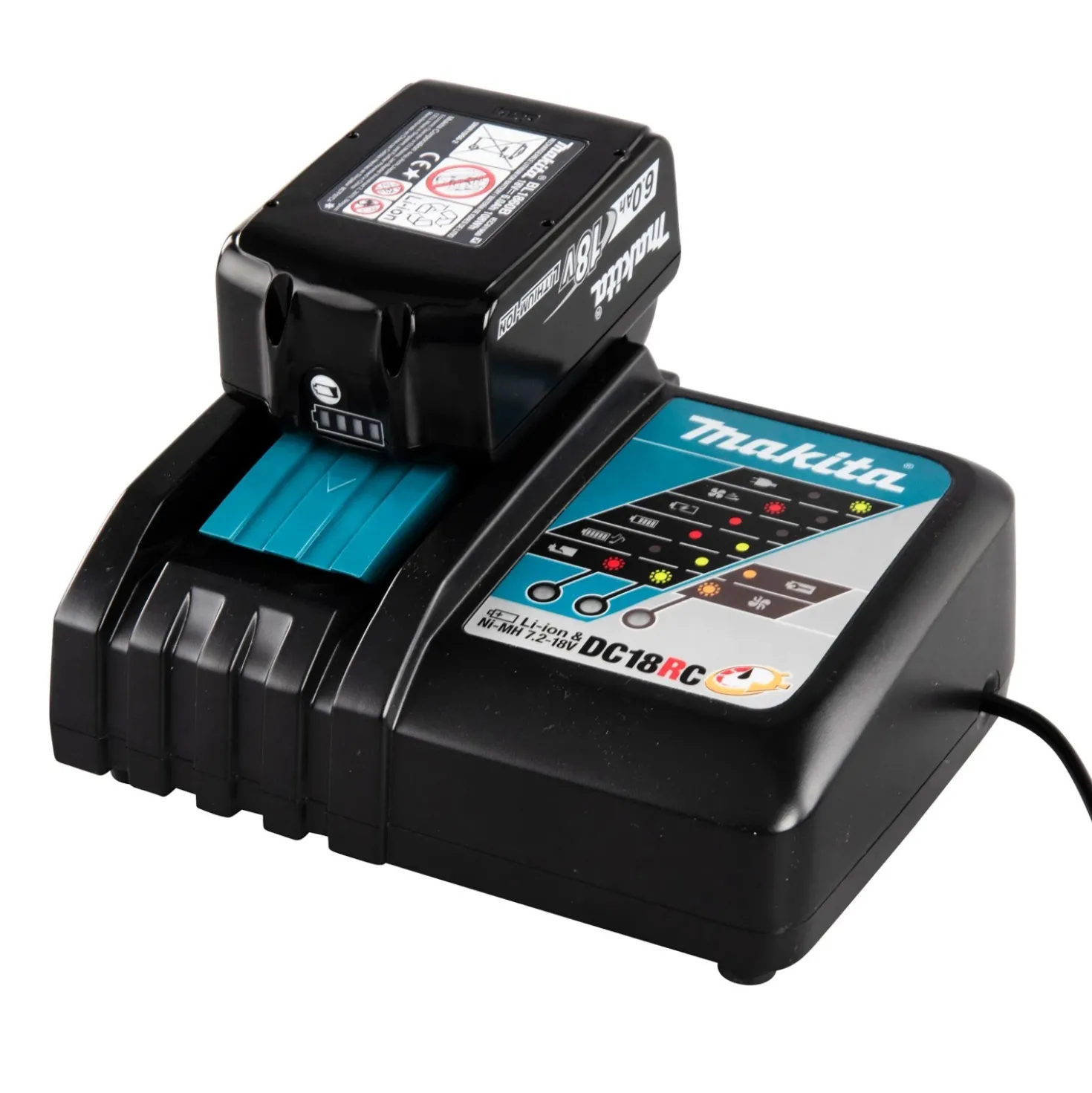 Trapano avvitatore a batteria Makita DHP453RFE 2x18 V 2x3 Ah