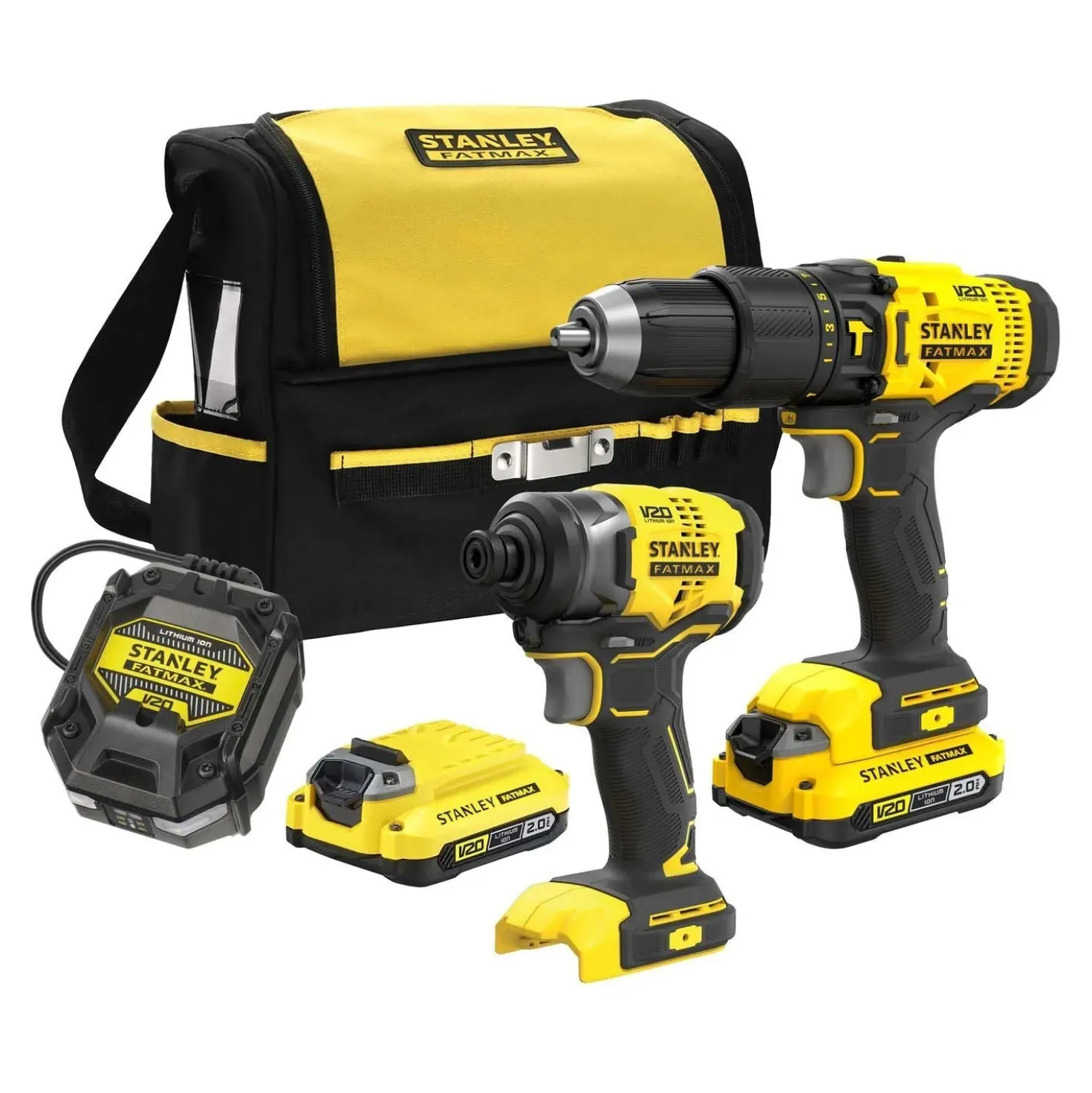Trapano avvitatore in kit Stanley Fatmax 20 V