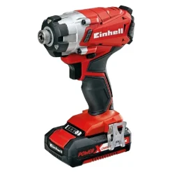 Trapano e avvitatore ad impulsi a batteria Kit Einhell 4257232 Te-Tk 18 V