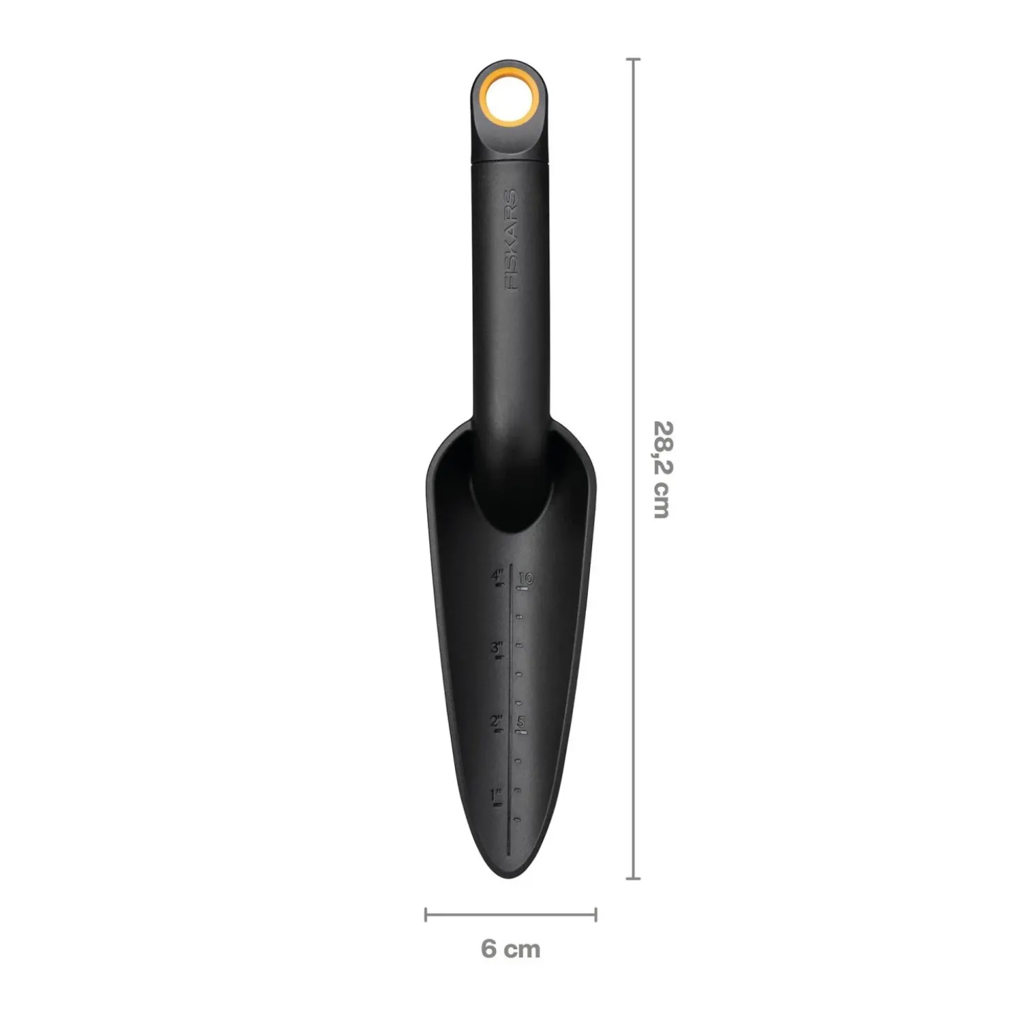 Trapiantatore a lama stretta Solid nero