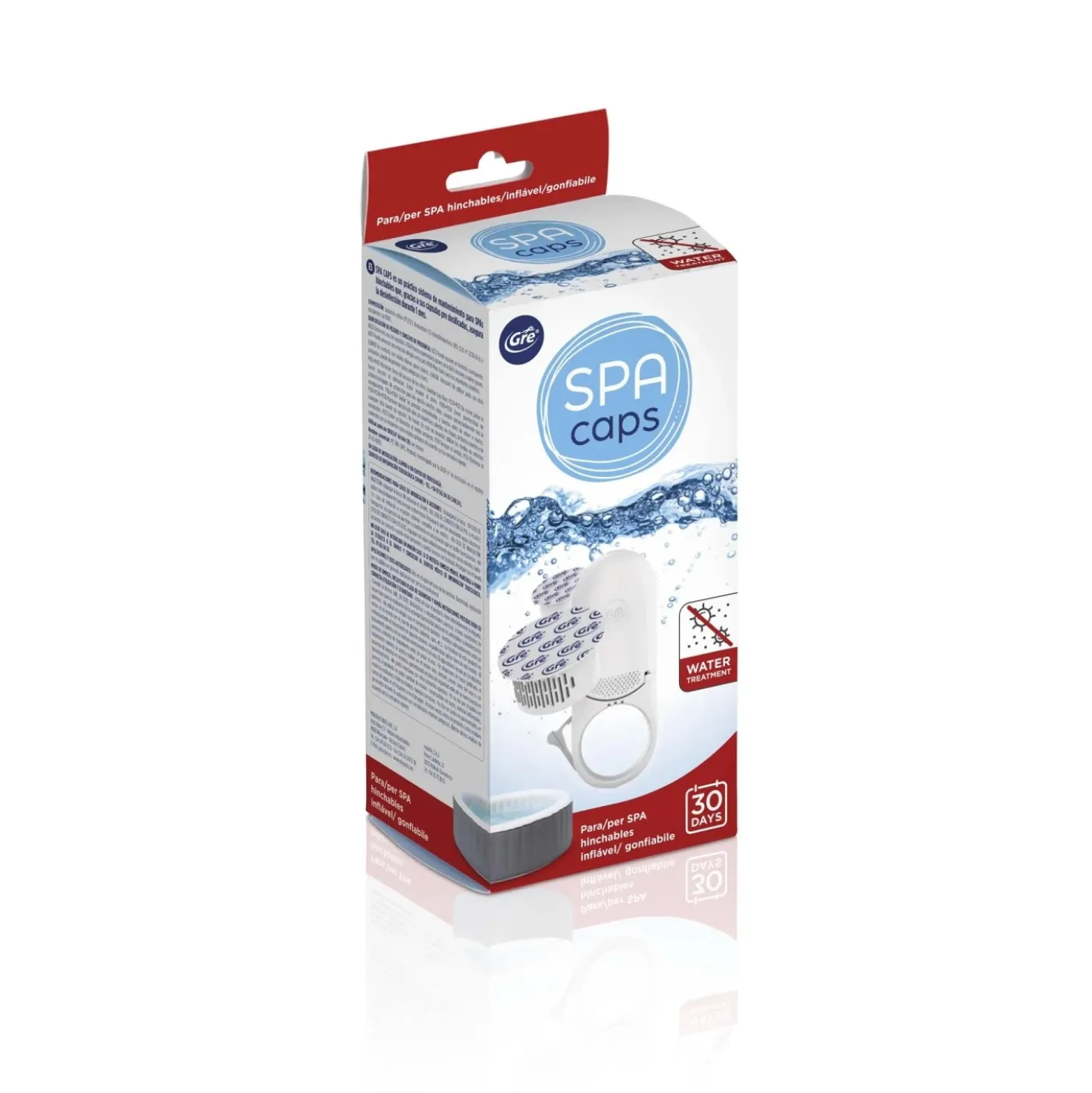Trattamento acqua per Spa dosing cap 2 capsule