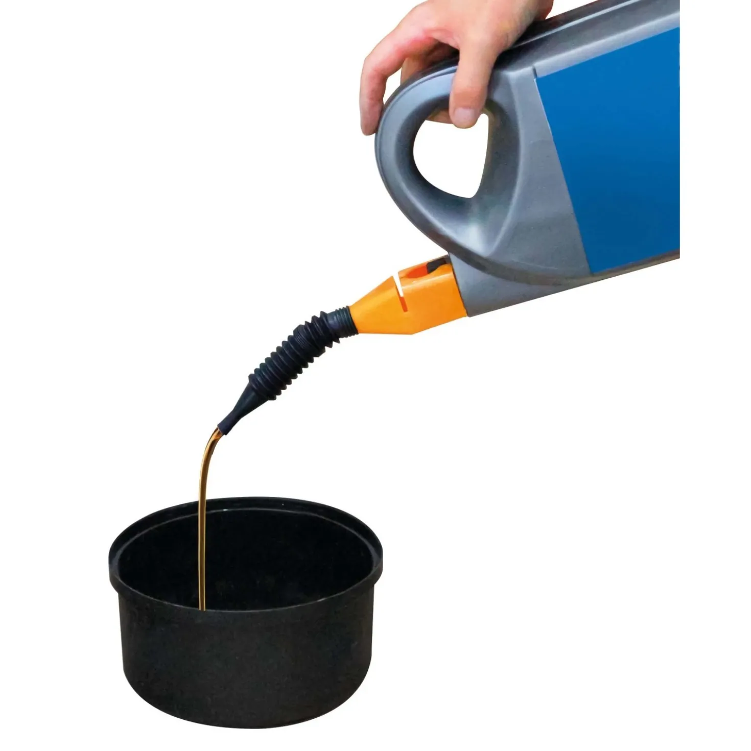 Travasatore universale per liquidi con becco snodato e telescopico 9-18 cm