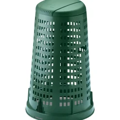 Trespolo portarifiuti con coperchio Stefanplast 100 l verde
