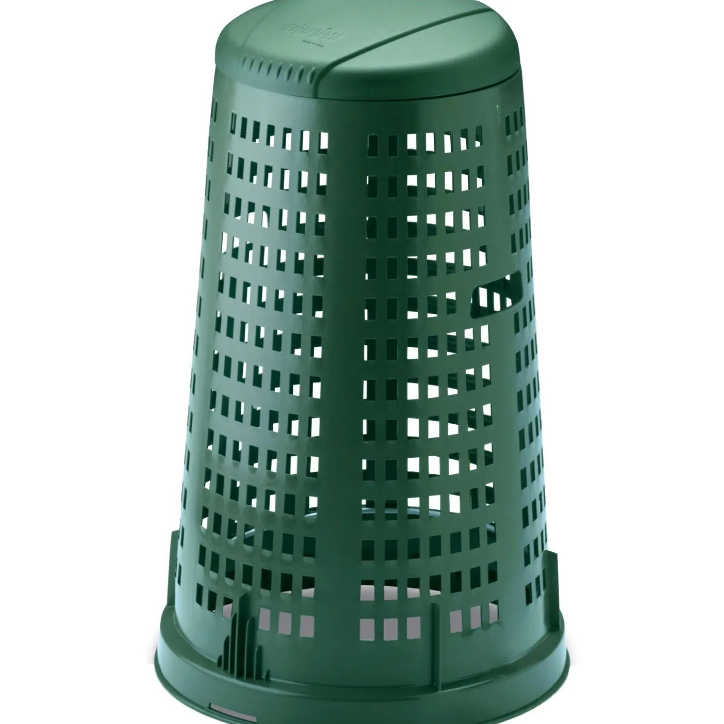 Trespolo portarifiuti con coperchio Stefanplast 100 l verde