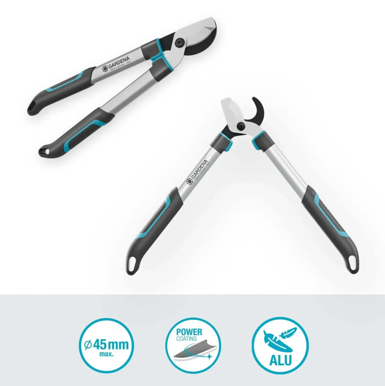 Troncarami Gardena EasyCut S taglio bypass fino a Ø 45 mm L 50 cm