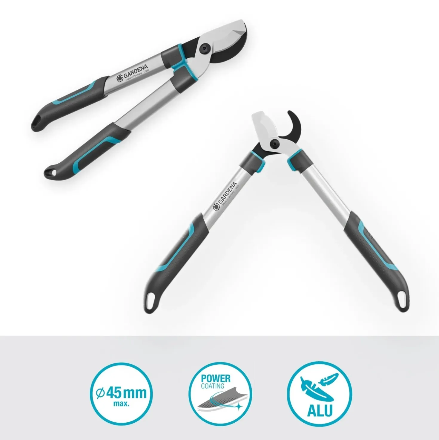 Troncarami Gardena EasyCut S taglio bypass fino a Ø 45 mm L 50 cm