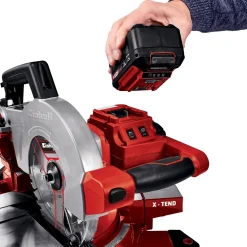 Troncatrice a batteria Einhell te-ms 18/210 Li lama Ø 210 mm