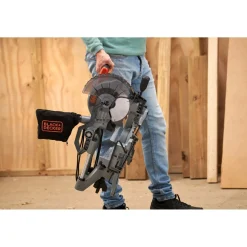 Troncatrice radiale Black+Decker BES701 1500 W