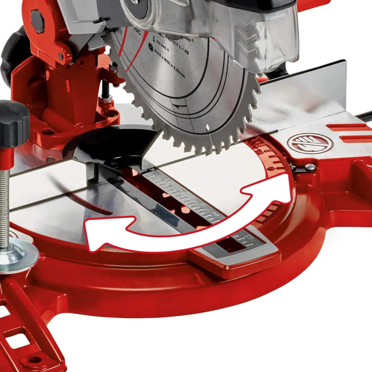 Troncatrice radiale Einhell TC-MS 2112 lama Ø 210 mm 1600 W