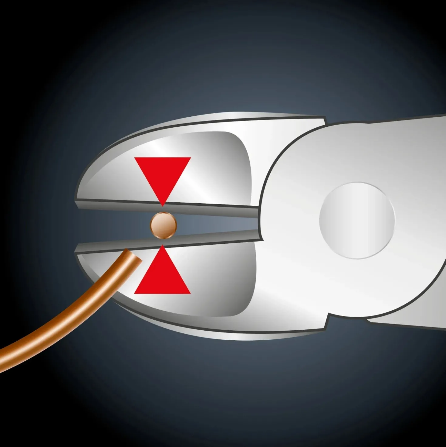 Tronchese diagonale LUX-TOOLS Professional 180 mm