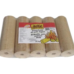 Tronchetto legno abete con foro 10 kg