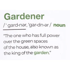 T-shirt unisex Verdemax Gardener bianco XS