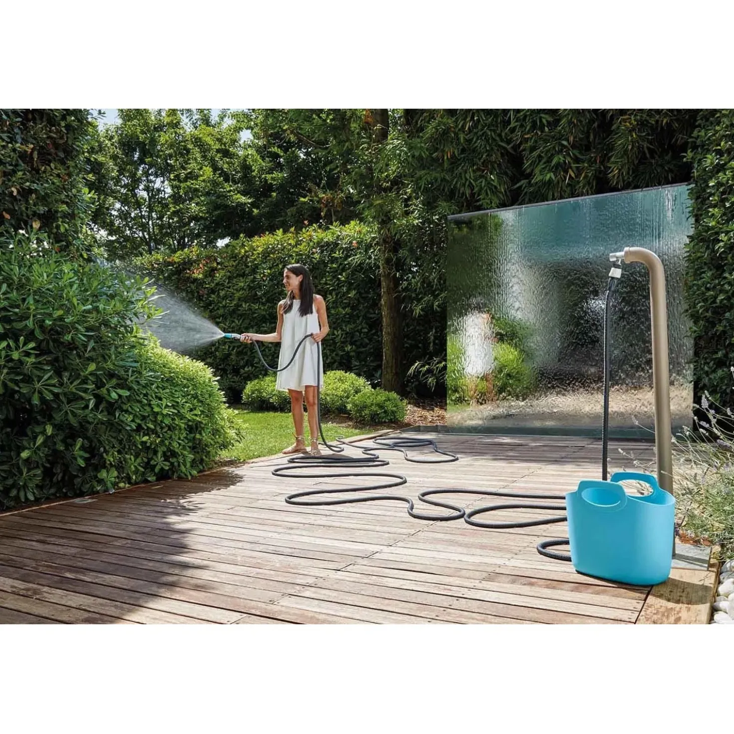 Tubo auto-estensibile 30 m con Kit Aquapop G.F. For Ocean