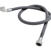 Tubo carico lavatrice con curvetta 3/4" FF x 1,5 m