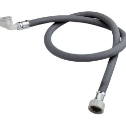 Tubo carico lavatrice con curvetta 3/4" FF x 1,5 m
