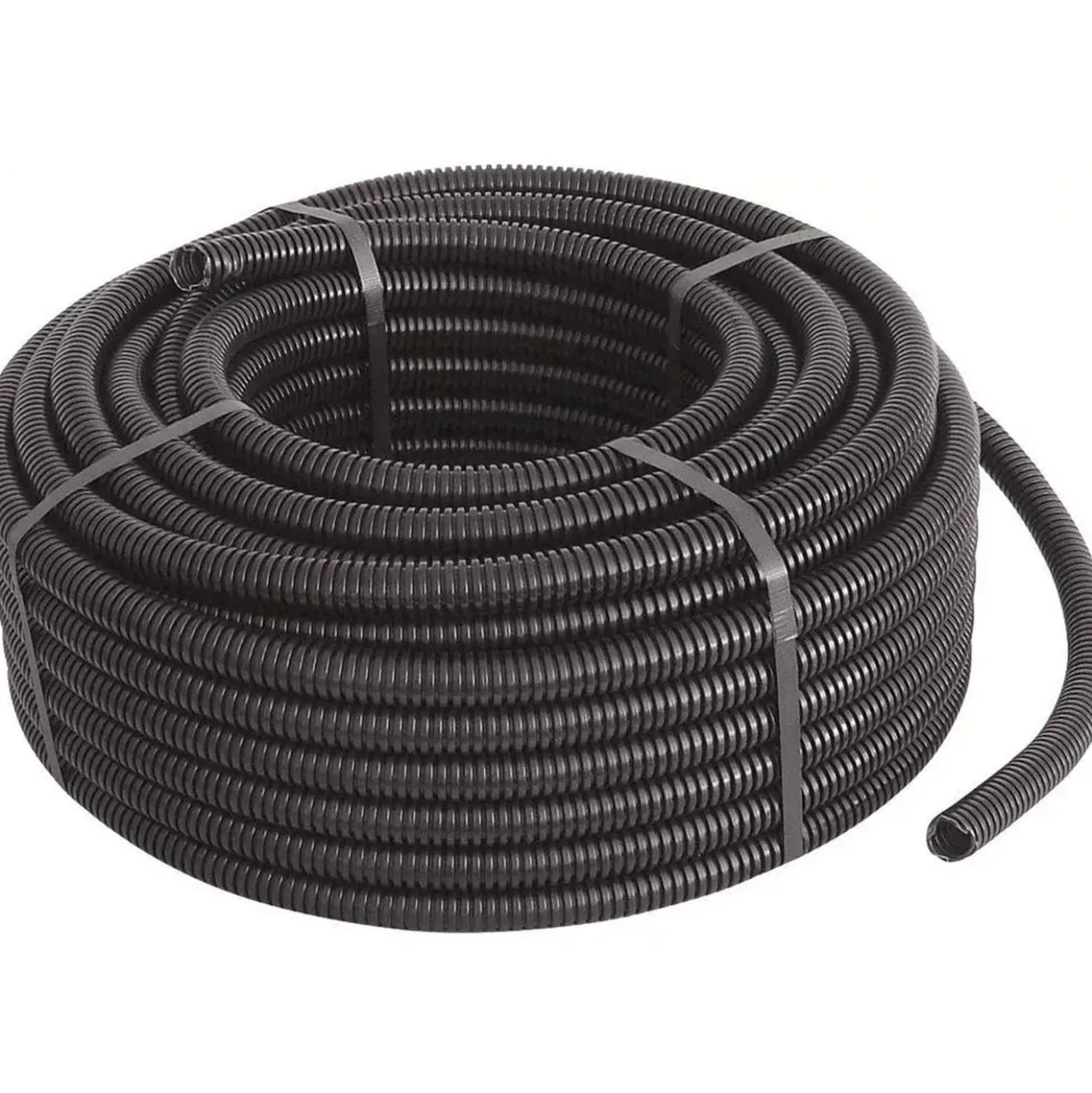 Tubo corrugato Ø 20 mm L 100 m nero