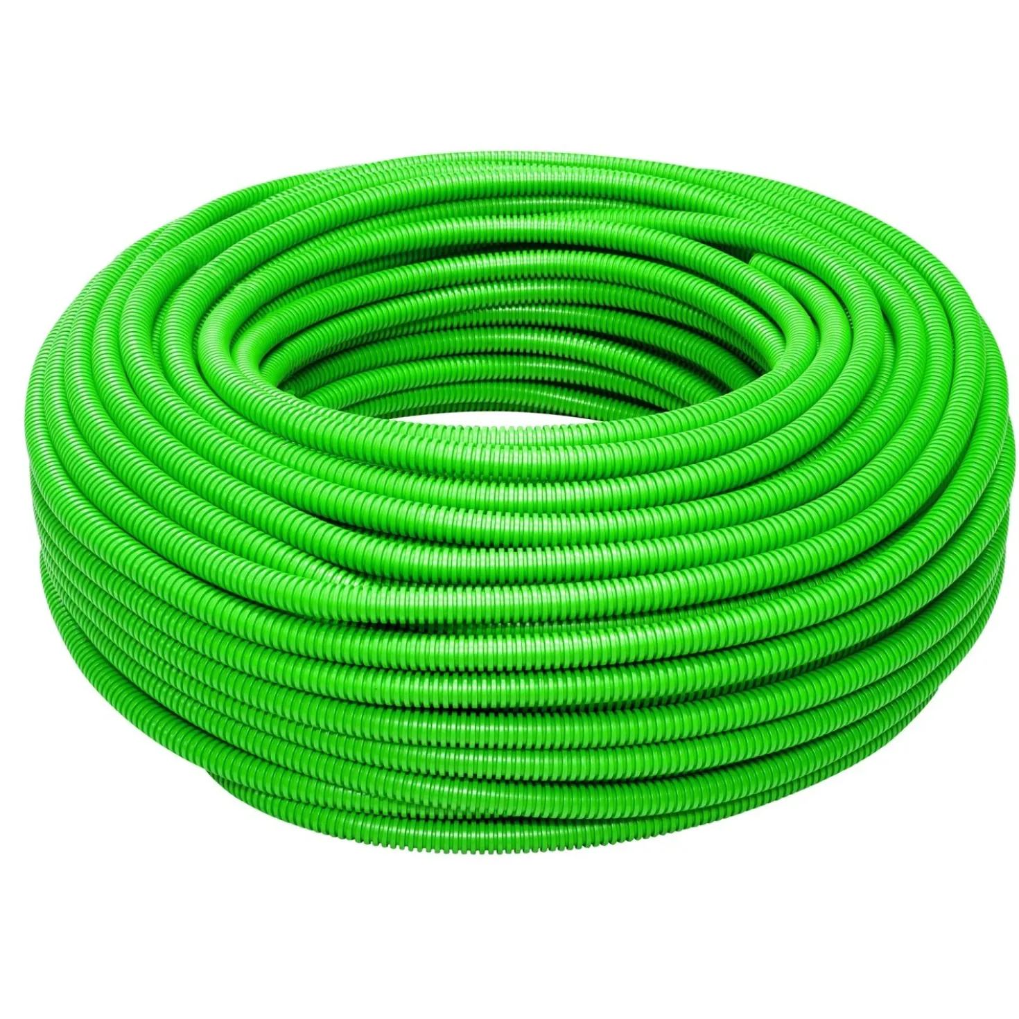 Tubo corrugato Ø25-50M verde