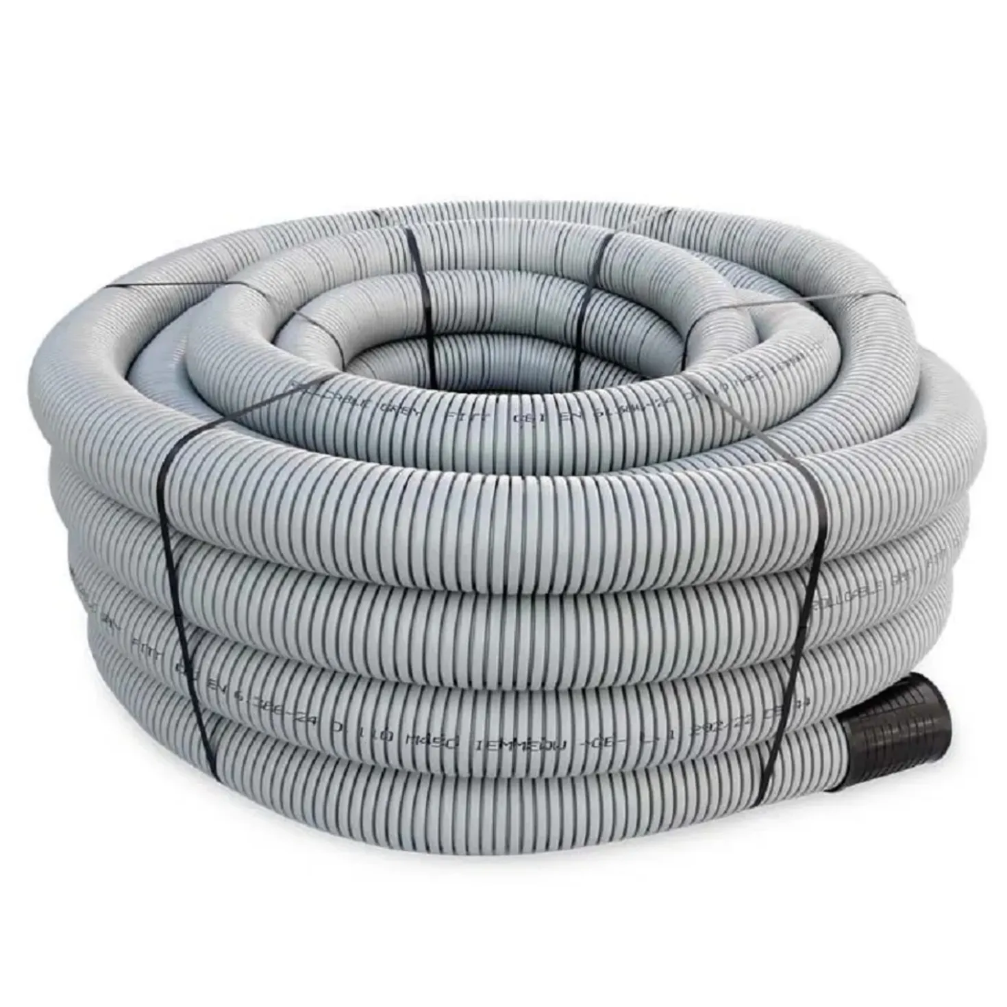 Tubo corrugato Rollcable grigio 63 25 m