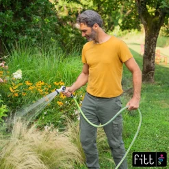 Tubo di irrigazione estensibile FITT KIUMA 15 m x Ø 13 mm lime