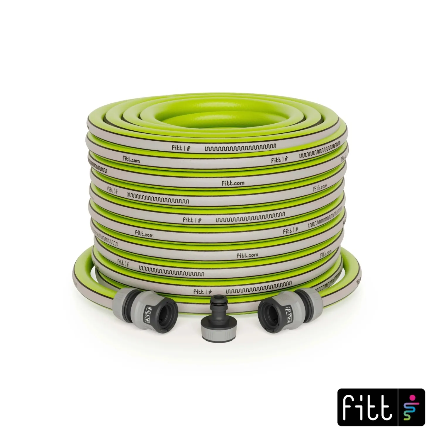 Tubo di irrigazione estensibile FITT KIUMA 30 m x Ø 13 mm lime