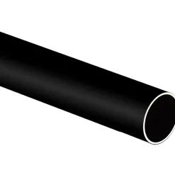 Tubo in acciaio nero 3 mt