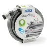 Tubo irrigazione anti-torsione AQUALIGHT 15 m x Ø 12,5 mm grigio