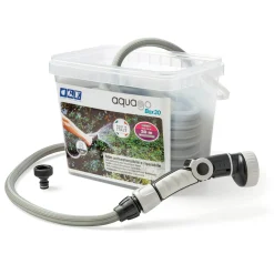 Tubo irrigazione autoestensibile Kit AQUAGO BOX 30 m x Ø 12,5 mm grigio