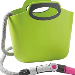 Tubo irrigazione estensibile Kit G.F. Aquapop 30 m x Ø 7,5 mm lime
