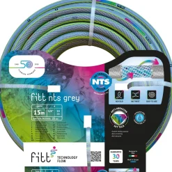 Tubo irrigazione FITT NTS GREY 15 m x Ø 15 mm grigio