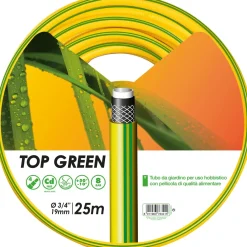 Tubo irrigazione retinato FITT Top Green 25 m x Ø 19 mm giallo