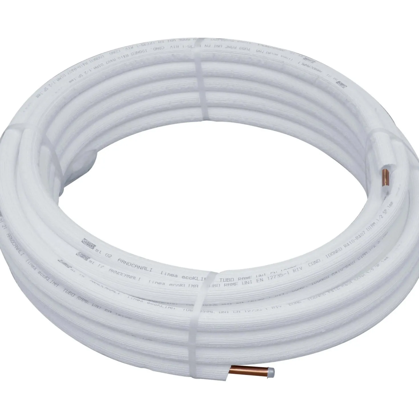 Tubo isolato in rame Ø 1/4``
