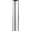 Tubo l. 1000 mm diam. 100 acciaio inox sp.0,5 mm - mono parete