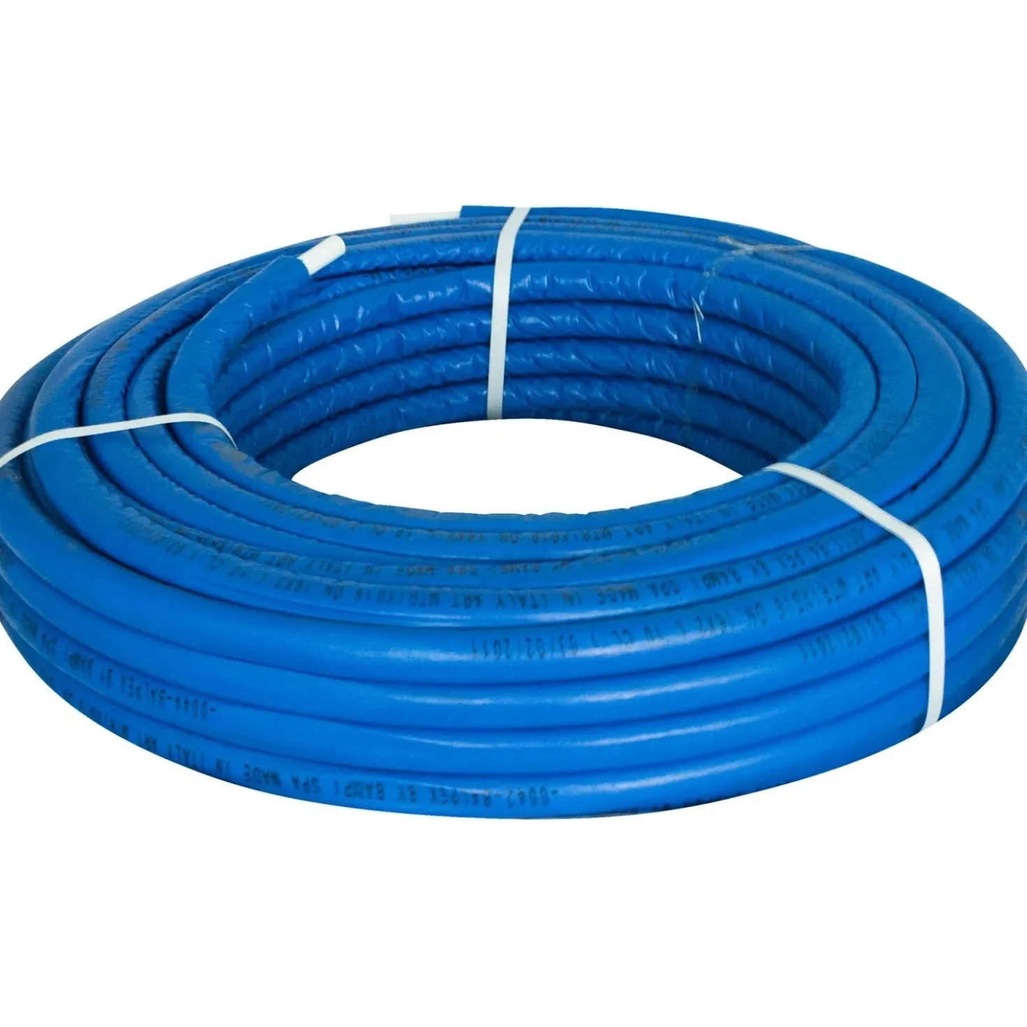 Tubo multistrato Ø 20 mm in rotolo da 50 m con guaina blu