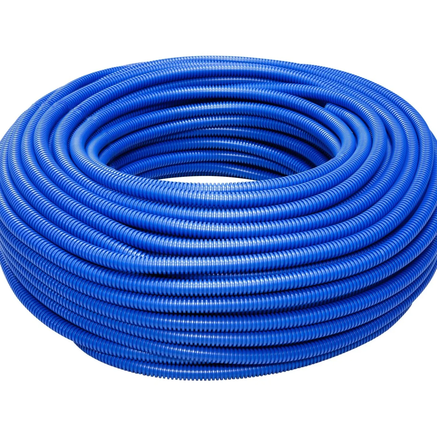 Tubo pieghevole Ø 20 mm azzurro 100 m