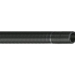 Tubo pieghevole Ø 16 mm nero 10 m