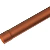 Tubo pluviale in PVC rame Ø 80 mm - 1 m