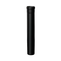 Tubo rigido per stufa a pellet lineare Ø 100 mm x H 500 mm con guarnizione
