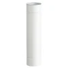 Tubo smaltato lineare porcellanato bianco L 50 cm Ø 13 cm