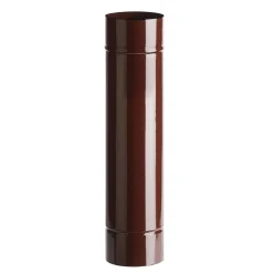 Tubo smaltato lineare porcellanato marrone L 50 cm Ø 12 cm