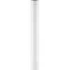 Tubo smaltato lineare porcellanato bianco L 100 cm Ø 13 cm