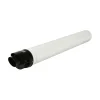 Tubo terminale coassiale per caldaia Baxi Ø 60-100 mm bianco