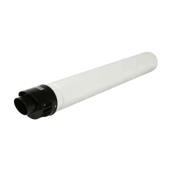 Tubo terminale coassiale per caldaia Baxi Ø 60-100 mm bianco