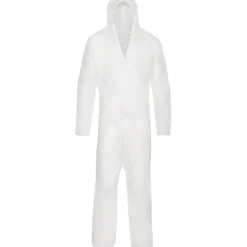 Tuta da lavoro monouso in polipropilene bianco tg. XL
