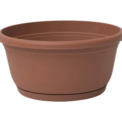 Unica Ciotola con sottovaso 25 cm in plastica