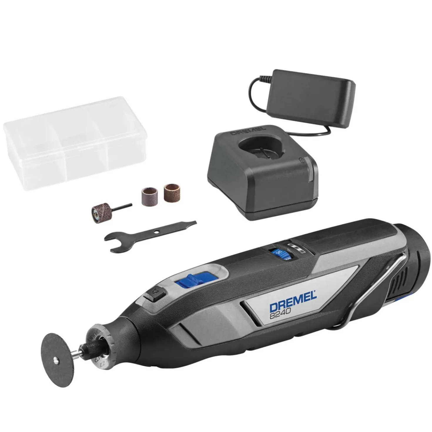 Utensile multifunzione Dremel 8240 a batteria 12V-2Ah