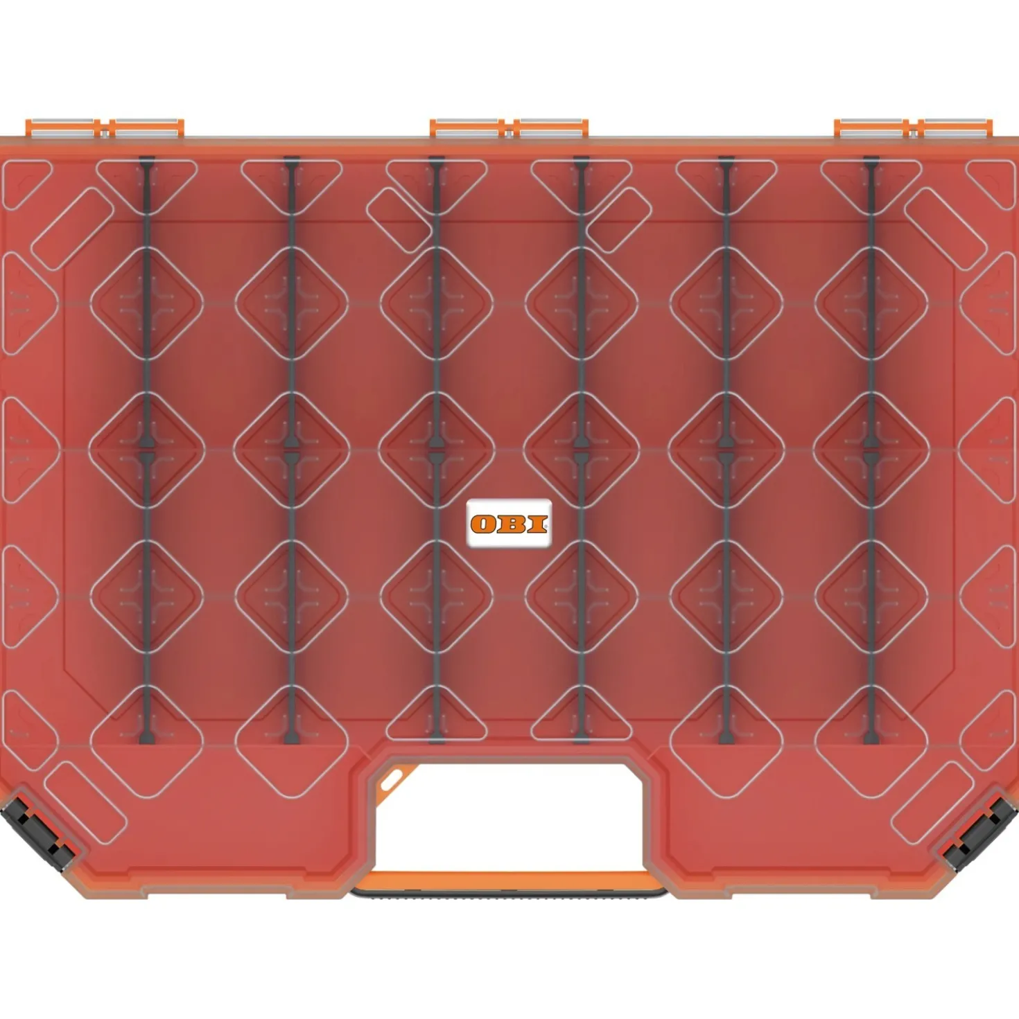 Valigetta porta minuteria OBI 39x28x6 cm arancione