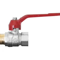Valvola a sfera 1/2" MF con leva