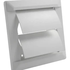 Valvola di chiusura automatica colleg. tubi 165 x 165 mm Bianco / Ø 125 mm