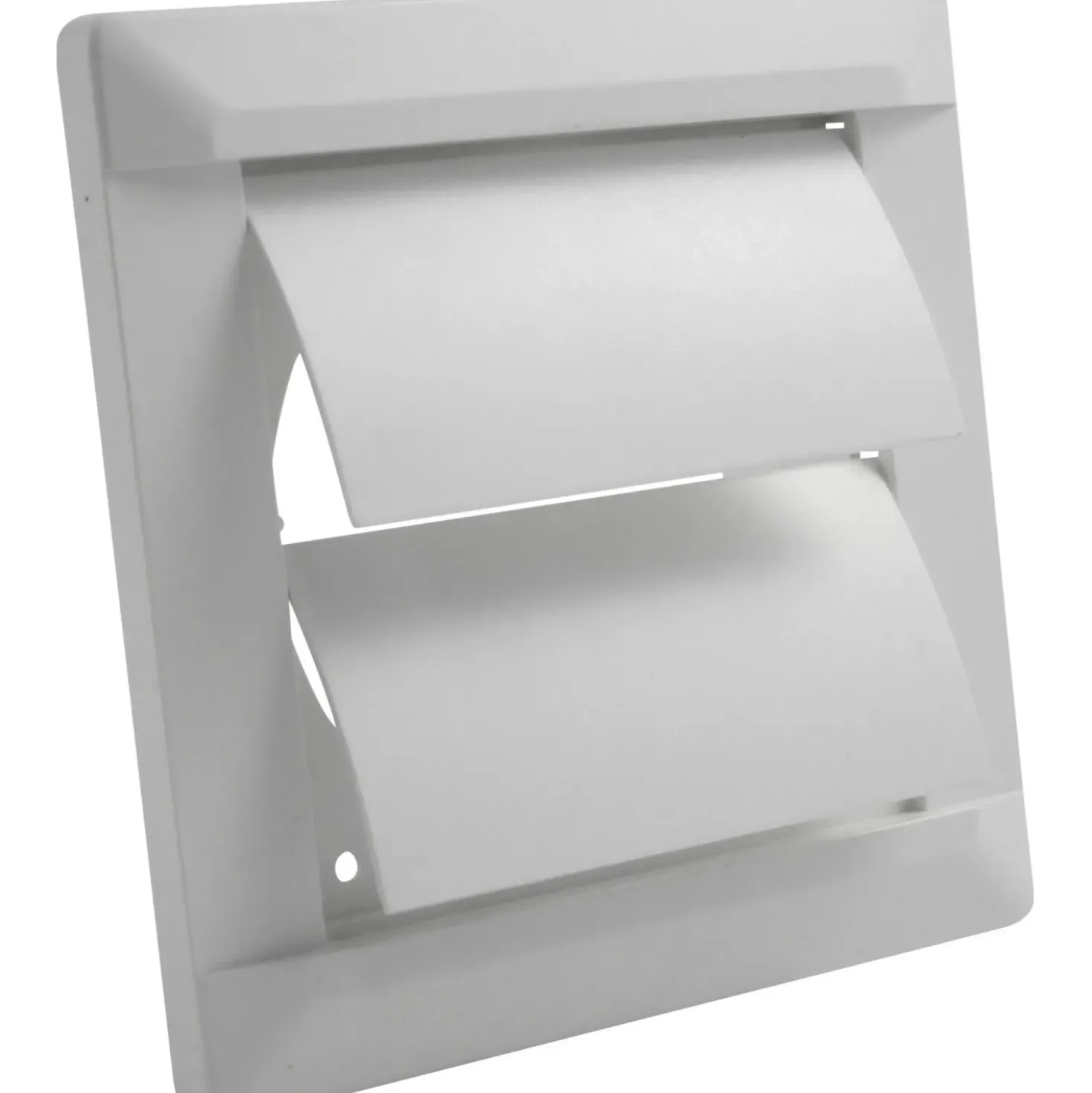 Valvola di chiusura automatica colleg. tubi 165 x 165 mm Bianco / Ø 125 mm