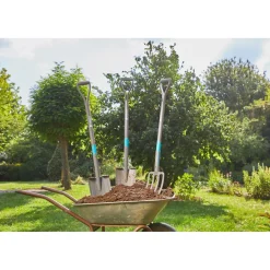 Vanga quadra Gardena NatureLine L 117 cm con manico in legno
